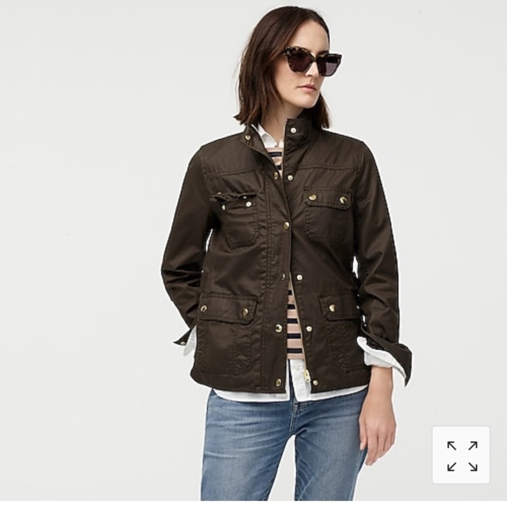 J Crew Boyfriend Field Jacket size S
